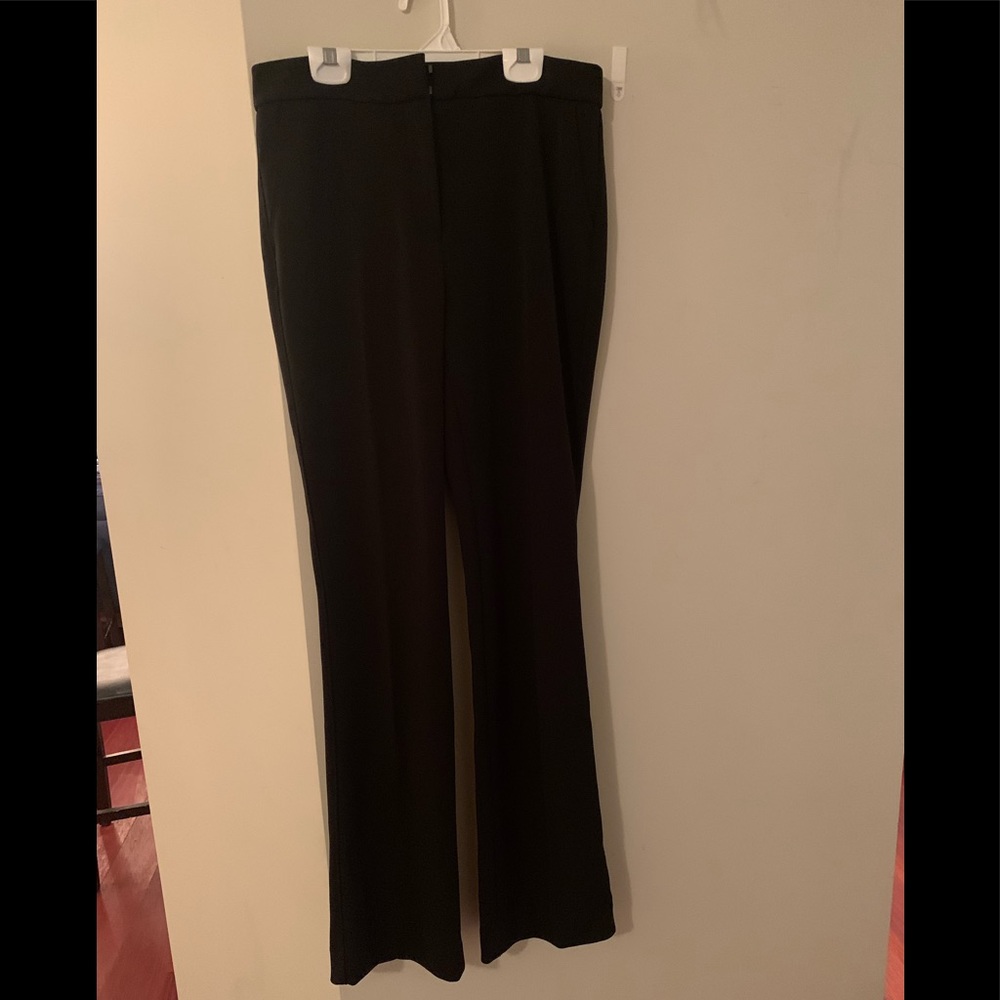 Machine Washable Black Dress Pants (boot leg)